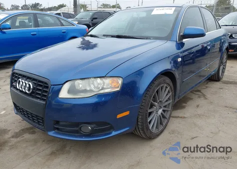 2008 Audi A4 2.0T/2.0T Special Edition z USA, uszkodzony, nr VIN WAUAF78E88A159136